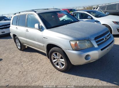 Lot #3053061938 2006 TOYOTA HIGHLANDER HYBRID LIMITED V6