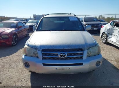 Lot #3053061938 2006 TOYOTA HIGHLANDER HYBRID LIMITED V6