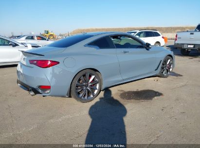 Lot #3049471367 2022 INFINITI Q60 RED SPORT 400