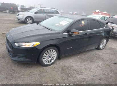 Lot #3056477983 2016 FORD FUSION HYBRID SE