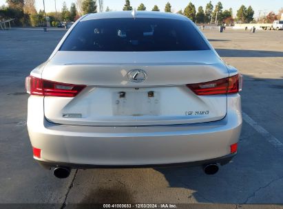 Lot #3051088726 2015 LEXUS IS 250 CRAFTED LINE