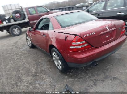 Lot #3034051280 1999 MERCEDES-BENZ SLK 230 KOMPRESSOR