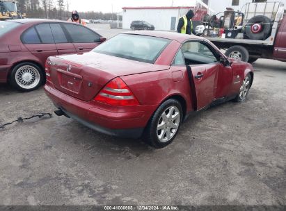 Lot #3034051280 1999 MERCEDES-BENZ SLK 230 KOMPRESSOR