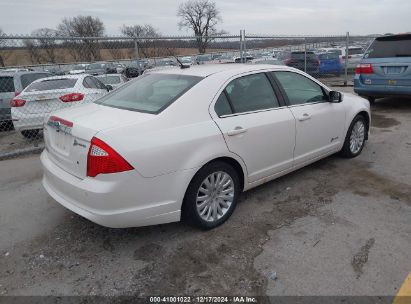 Lot #3045359359 2011 FORD FUSION HYBRID