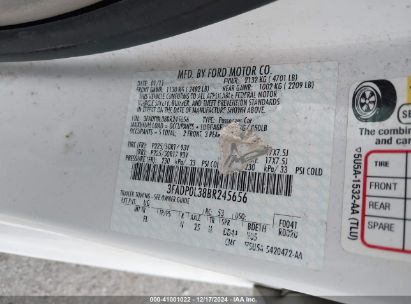 Lot #3045359359 2011 FORD FUSION HYBRID