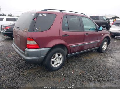 Lot #3037532433 1999 MERCEDES-BENZ ML 320