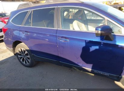 Lot #3052073055 2015 SUBARU OUTBACK 2.5I LIMITED