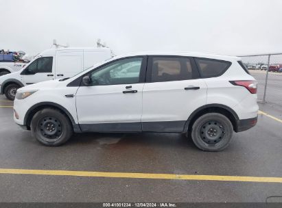 Lot #3035080837 2018 FORD ESCAPE S