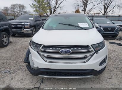 Lot #3034051192 2016 FORD EDGE TITANIUM