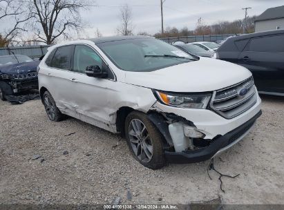 Lot #3034051192 2016 FORD EDGE TITANIUM