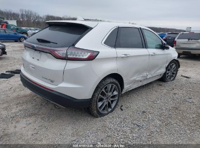 Lot #3034051192 2016 FORD EDGE TITANIUM