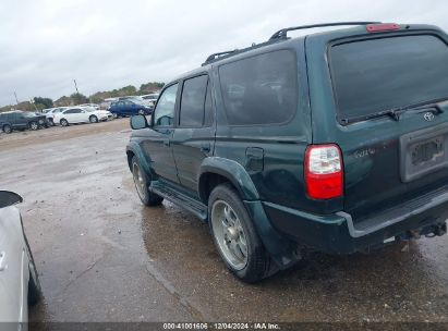 Lot #3035080796 2001 TOYOTA 4RUNNER SR5 V6