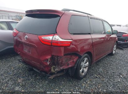 Lot #3035092587 2015 TOYOTA SIENNA LE 8 PASSENGER