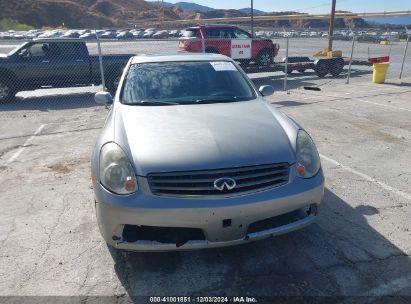 Lot #3035092582 2006 INFINITI G35