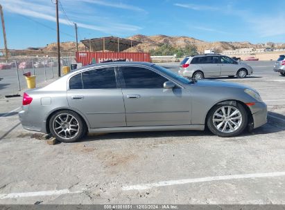 Lot #3035092582 2006 INFINITI G35