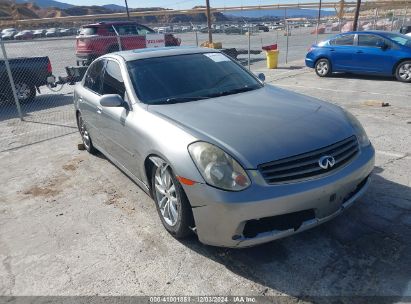 Lot #3035092582 2006 INFINITI G35