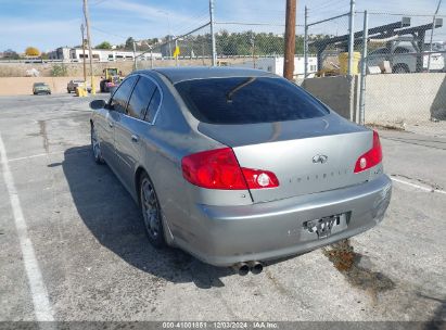 Lot #3035092582 2006 INFINITI G35