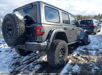 Lot #3050078345 2022 JEEP WRANGLER UNLIMITED RUBICON 4X4