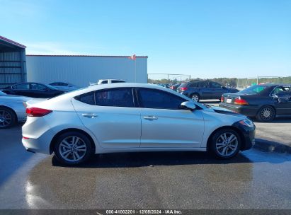 Lot #3034051164 2018 HYUNDAI ELANTRA SEL