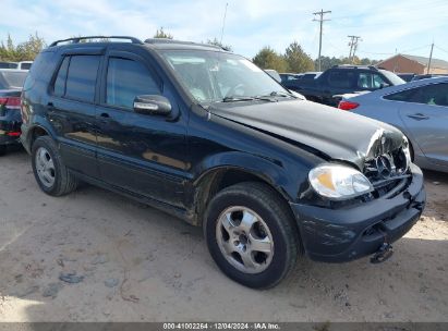 Lot #3051082158 2003 MERCEDES-BENZ ML 350