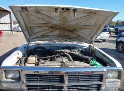 Lot #3035080747 1992 DODGE D-SERIES D150