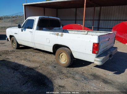 Lot #3035080747 1992 DODGE D-SERIES D150