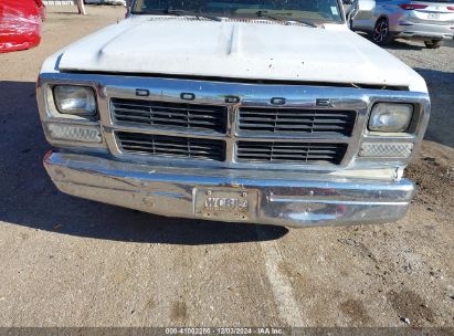 Lot #3035080747 1992 DODGE D-SERIES D150