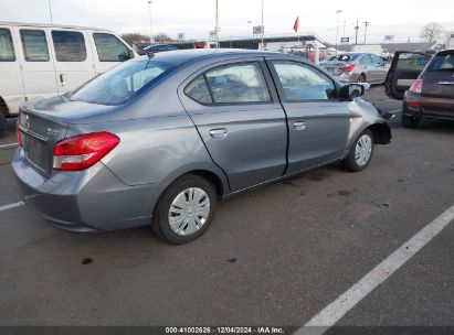 Lot #3056071797 2018 MITSUBISHI MIRAGE G4 ES