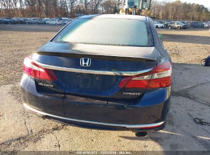 Lot #3052073023 2016 HONDA ACCORD SPORT