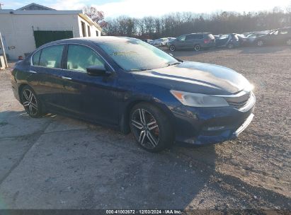 Lot #3052073023 2016 HONDA ACCORD SPORT