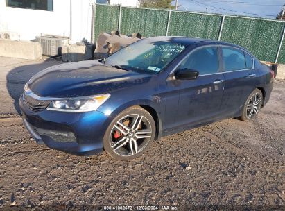 Lot #3052073023 2016 HONDA ACCORD SPORT