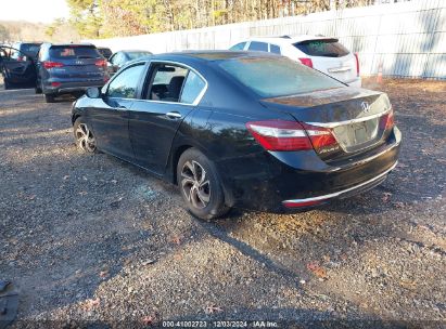 Lot #3034051143 2017 HONDA ACCORD LX