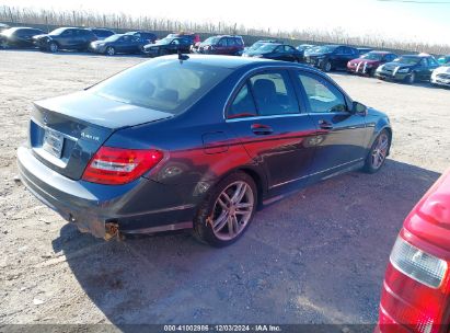 Lot #3056067973 2013 MERCEDES-BENZ C 300 LUXURY 4MATIC/SPORT 4MATIC