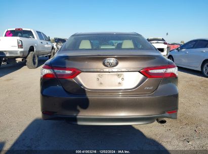 Lot #3035080730 2018 TOYOTA CAMRY XLE