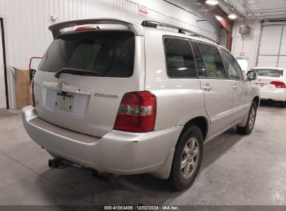 Lot #3035088933 2007 TOYOTA HIGHLANDER V6