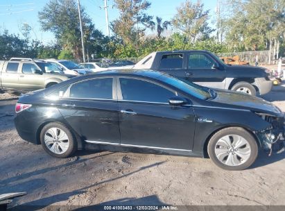 Lot #3037538615 2013 HYUNDAI SONATA HYBRID LIMITED