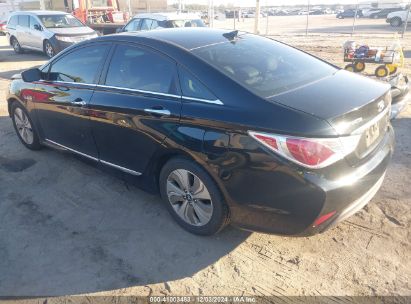 Lot #3037538615 2013 HYUNDAI SONATA HYBRID LIMITED