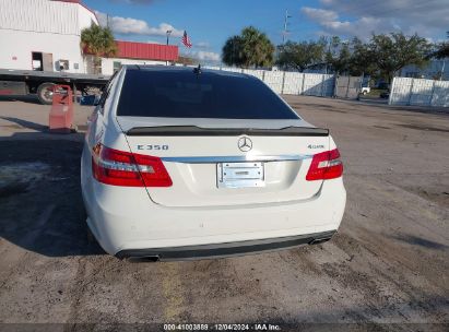 Lot #3046377373 2011 MERCEDES-BENZ E 350 4MATIC