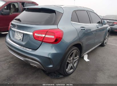 Lot #3051073320 2015 MERCEDES-BENZ GLA 250 4MATIC