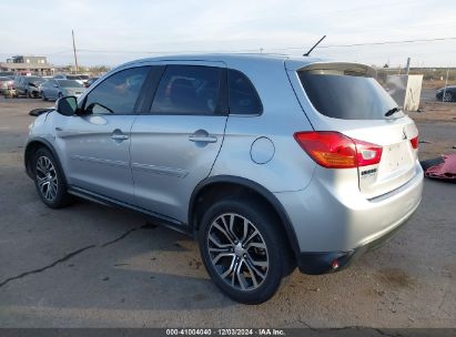 Lot #3056474742 2016 MITSUBISHI OUTLANDER SPORT 2.4 ES