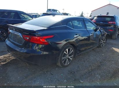 Lot #3035095645 2016 NISSAN MAXIMA 3.5 PLATINUM