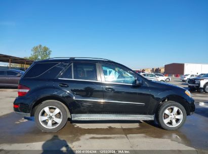 Lot #3056470786 2011 MERCEDES-BENZ ML 350 4MATIC