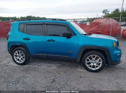 Lot #3033210610 2021 JEEP RENEGADE SPORT FWD