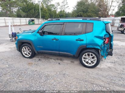 Lot #3033210610 2021 JEEP RENEGADE SPORT FWD