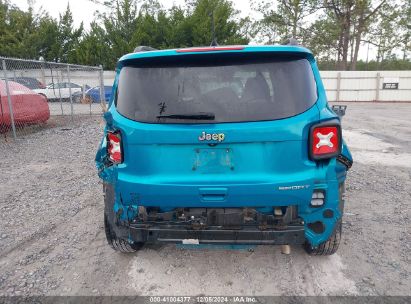 Lot #3033210610 2021 JEEP RENEGADE SPORT FWD