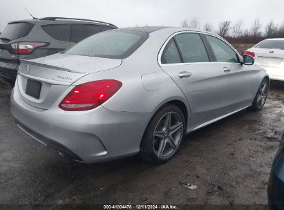 Lot #3050078305 2018 MERCEDES-BENZ C 300 4MATIC