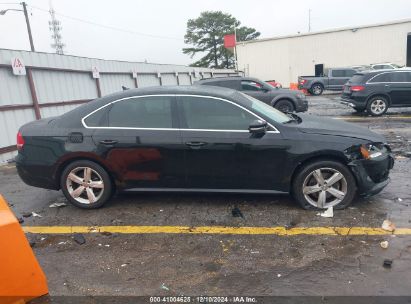 Lot #3056067931 2013 VOLKSWAGEN PASSAT 2.5L SE