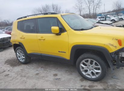 Lot #3042566690 2017 JEEP RENEGADE LATITUDE 4X4