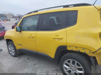 Lot #3042566690 2017 JEEP RENEGADE LATITUDE 4X4