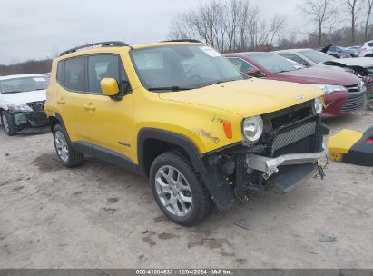 Lot #3042566690 2017 JEEP RENEGADE LATITUDE 4X4